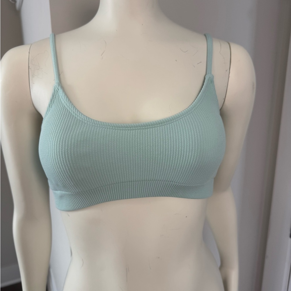 SHEIN Light Green bikini top size small